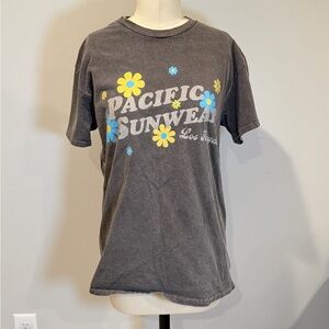 PacSun Vintage Grayish-Brown Graphic T-Shirt